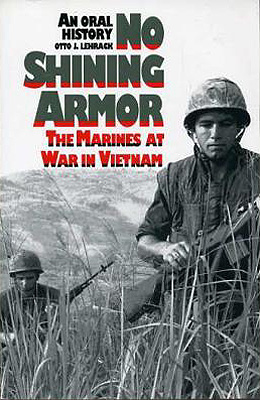 The record of 3/3 in Vietnam, 1964-69, by a former infantry captain. Lehrack's technique is to record various NCOs, privates, and line officers, then to distill their accounts and give them a chronology. We hear from point men, corpsmen, gunnery sergeants; there's gentle testimony from a chaplain who was spat on when he returned to the US. Representative here might be Sergeant Kenneth Ransbottom, who extended his tours and served for a total of 27 months. His rendering of the relocation of a Vietnamese village, the terror of the civilians, and the panicky, accidental violence that ensued is heartbreaking--a testament both to his own eloquence and to Lehrack's skill in capturing it. A disciplined, lucid view of ordinary soldiers in a bewildering and demoralizing war.